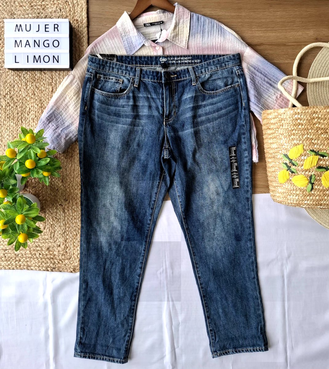 Jean GAP Azul Clásico — miniatura 5