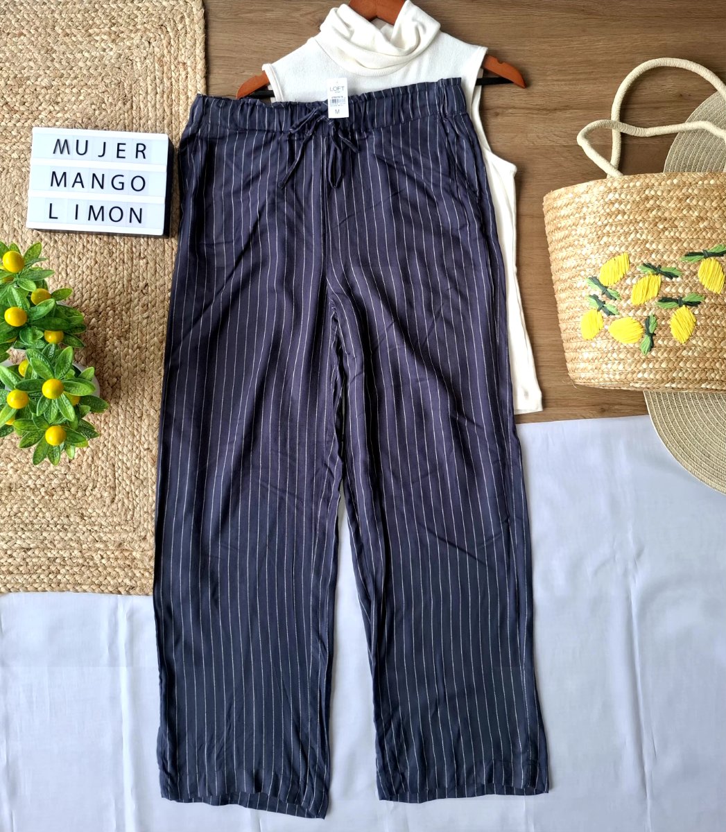 Pantalón LOFT Rayas de Medianoche — miniatura 5