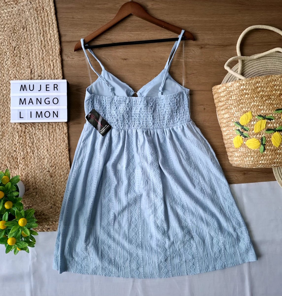 Blusa NO BOUNDARIES Azul Celeste — miniatura 3