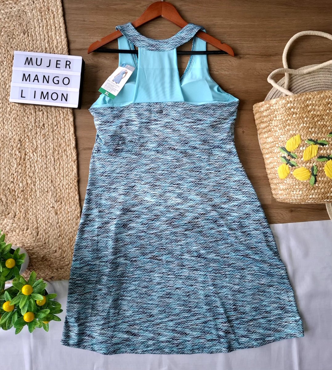 Vestido MPG Brisa Azul — miniatura 3