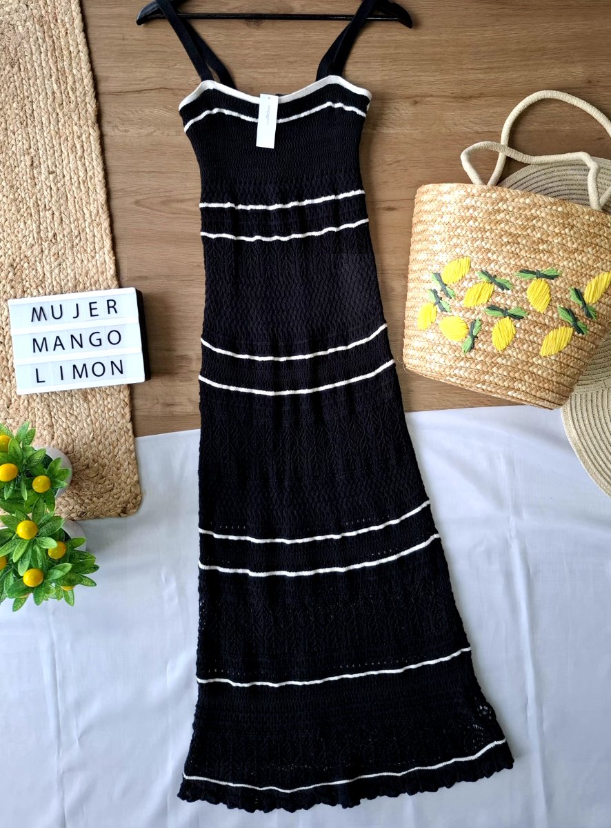 Vestido ABERCROMBIE & FITCH Contraste Clásico — miniatura 2
