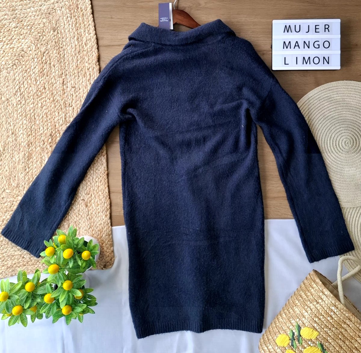 Suéter ABERCROMBIE & FITCH Azul Profundo — miniatura 3
