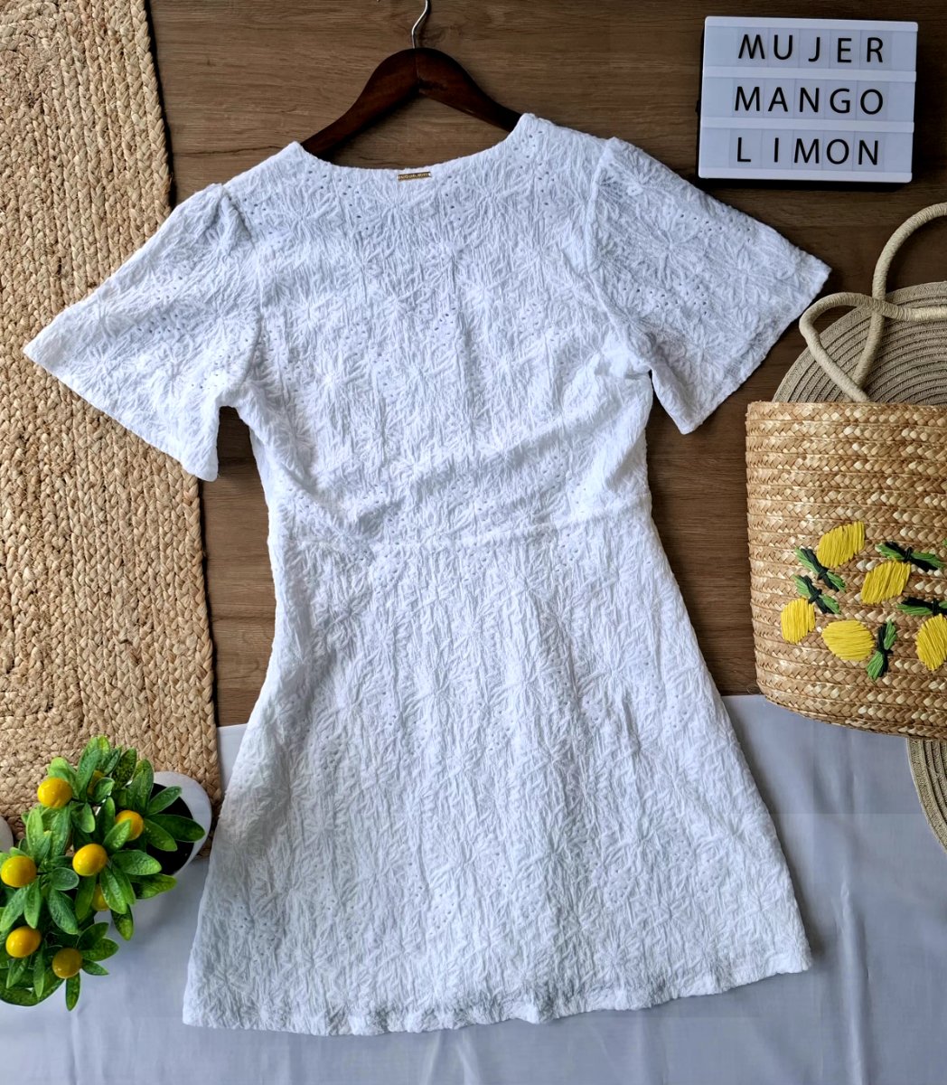Vestido MICHAEL KORS Encanto Blanco — miniatura 3