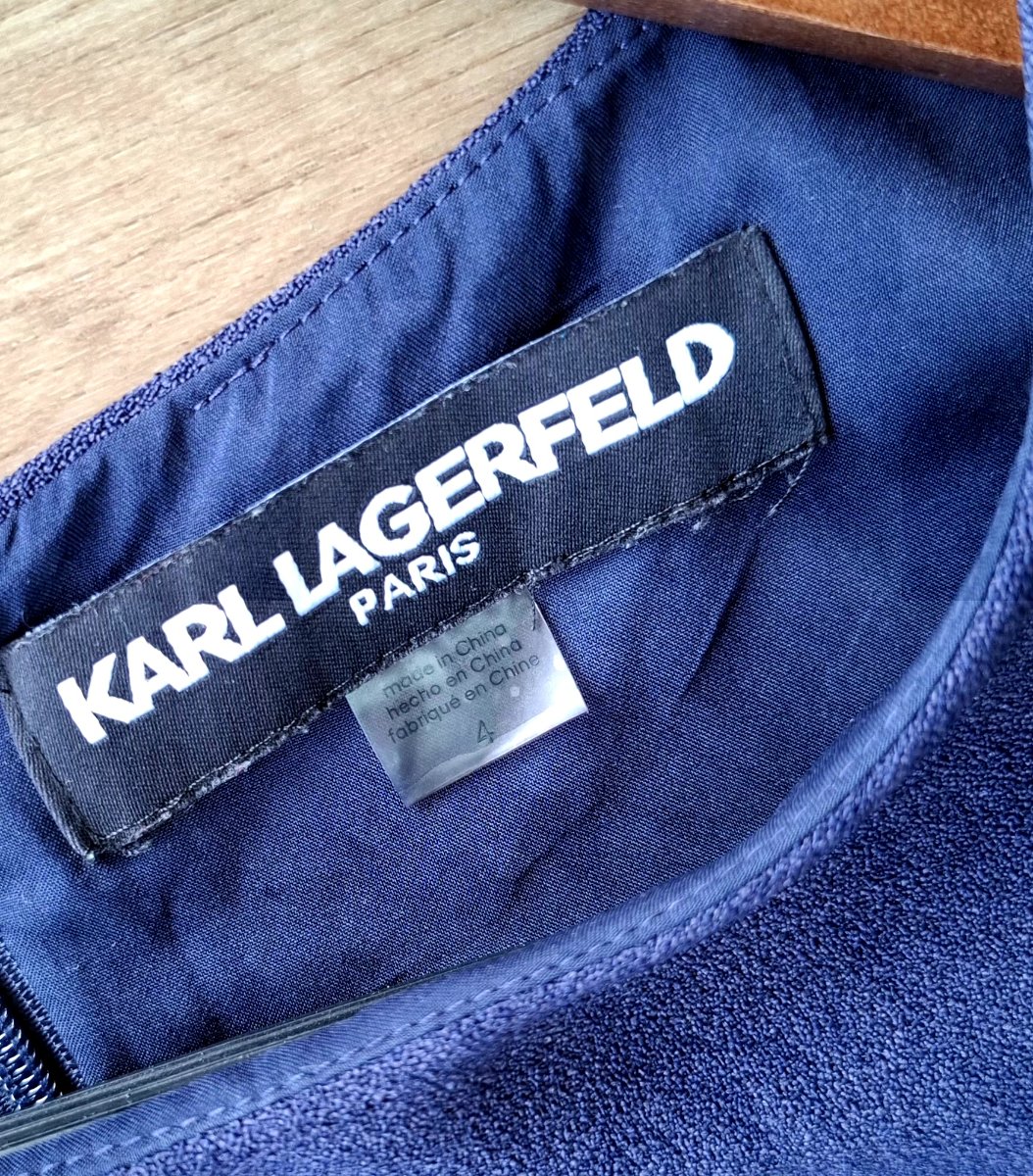 Vestido KARL LAGERFELD PARIS Elegancia Parisina — miniatura 4