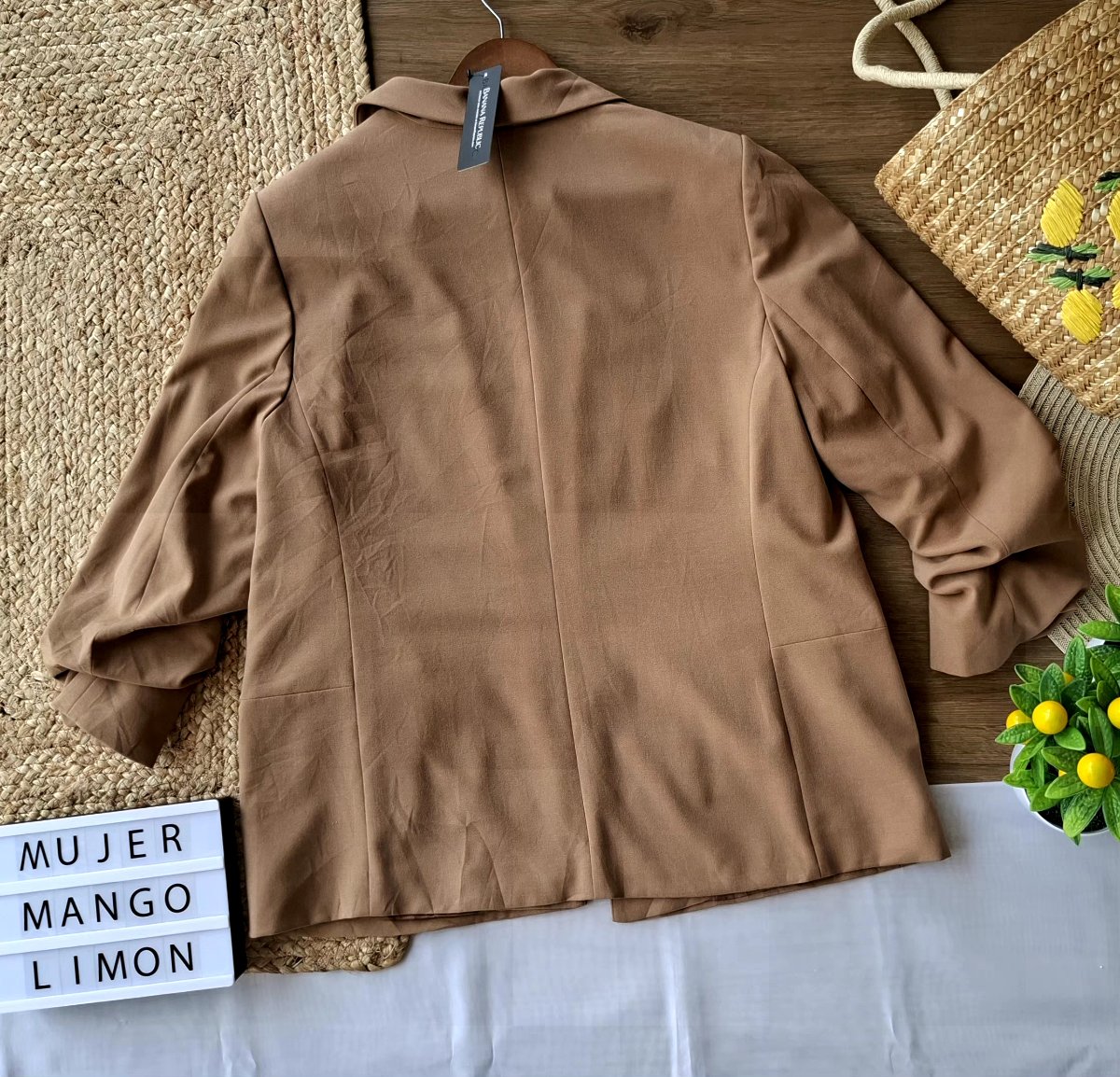 Blazer BANANA REPUBLIC Camel — miniatura 3