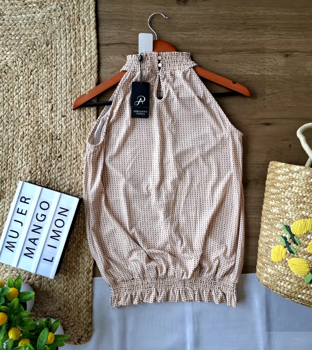 Blusa ADRIANNA PAPELL Encanto Rosa — miniatura 3