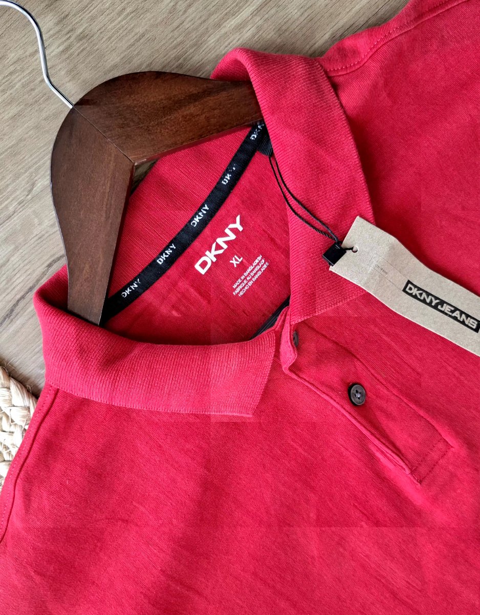 Polo DKNY JEANS Rojo Clásico — miniatura 4