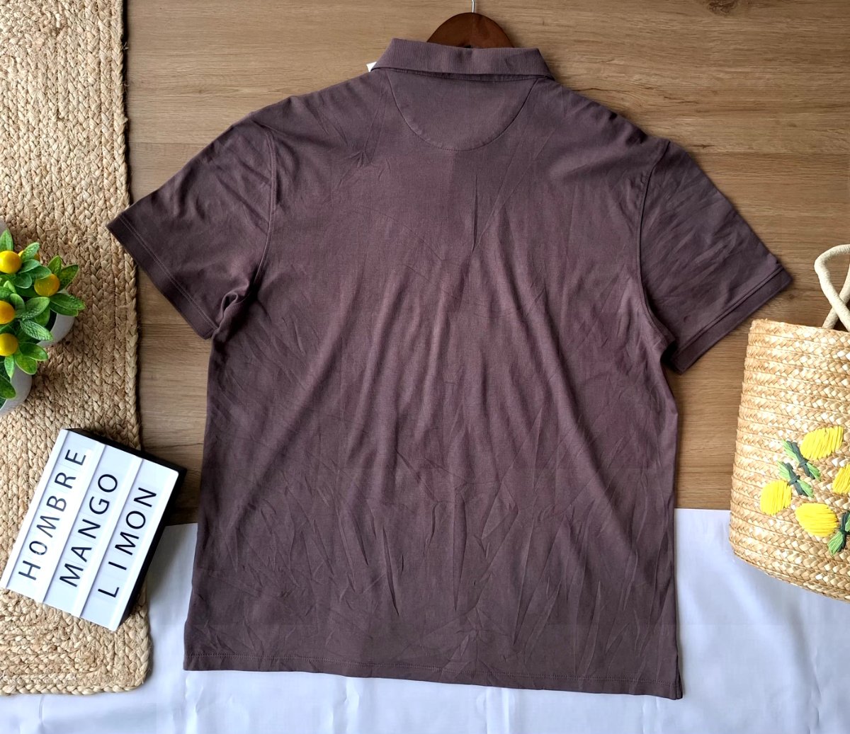 Polo CALVIN KLEIN Moka — miniatura 3