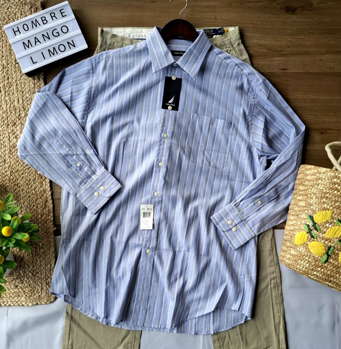 Camisa NAUTICA Azul Riviera — miniatura 5