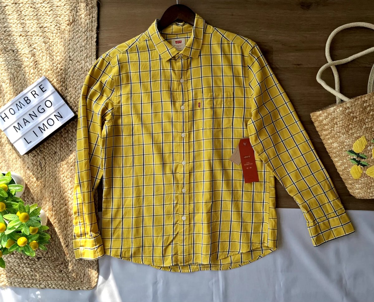Camisa LEVI'S Amarillo Vintage — miniatura 2