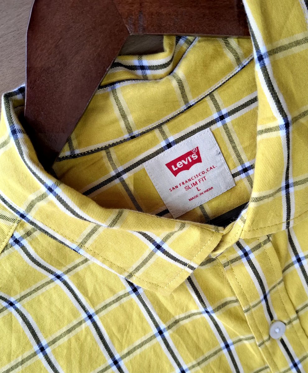 Camisa LEVI'S Amarillo Vintage — miniatura 4