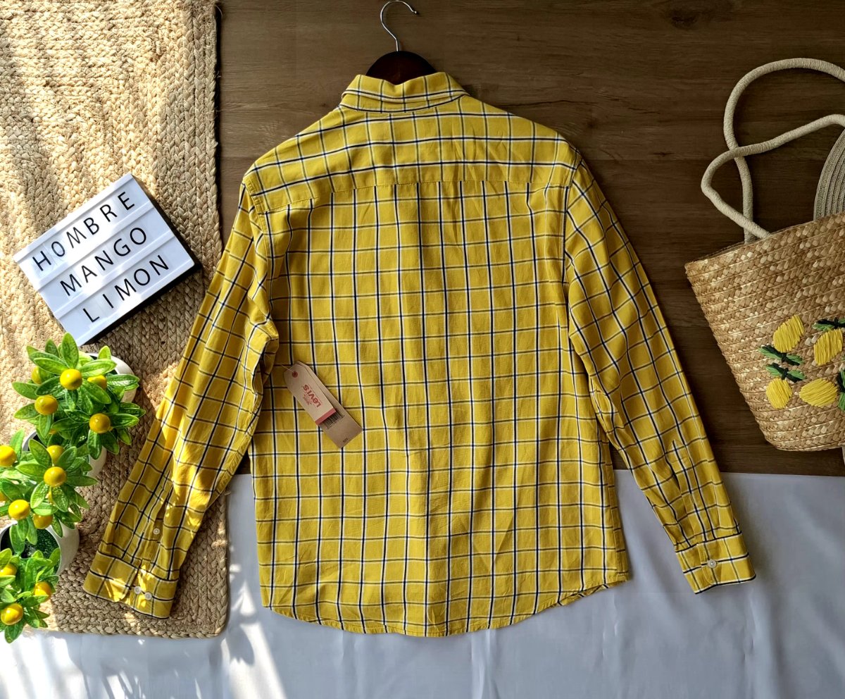 Camisa LEVI'S Amarillo Vintage — miniatura 3