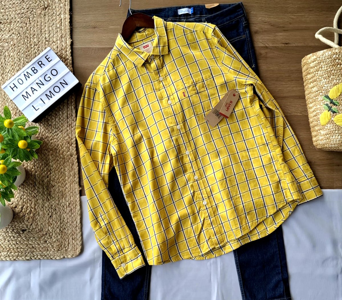 Camisa LEVI'S Amarillo Vintage — miniatura 5