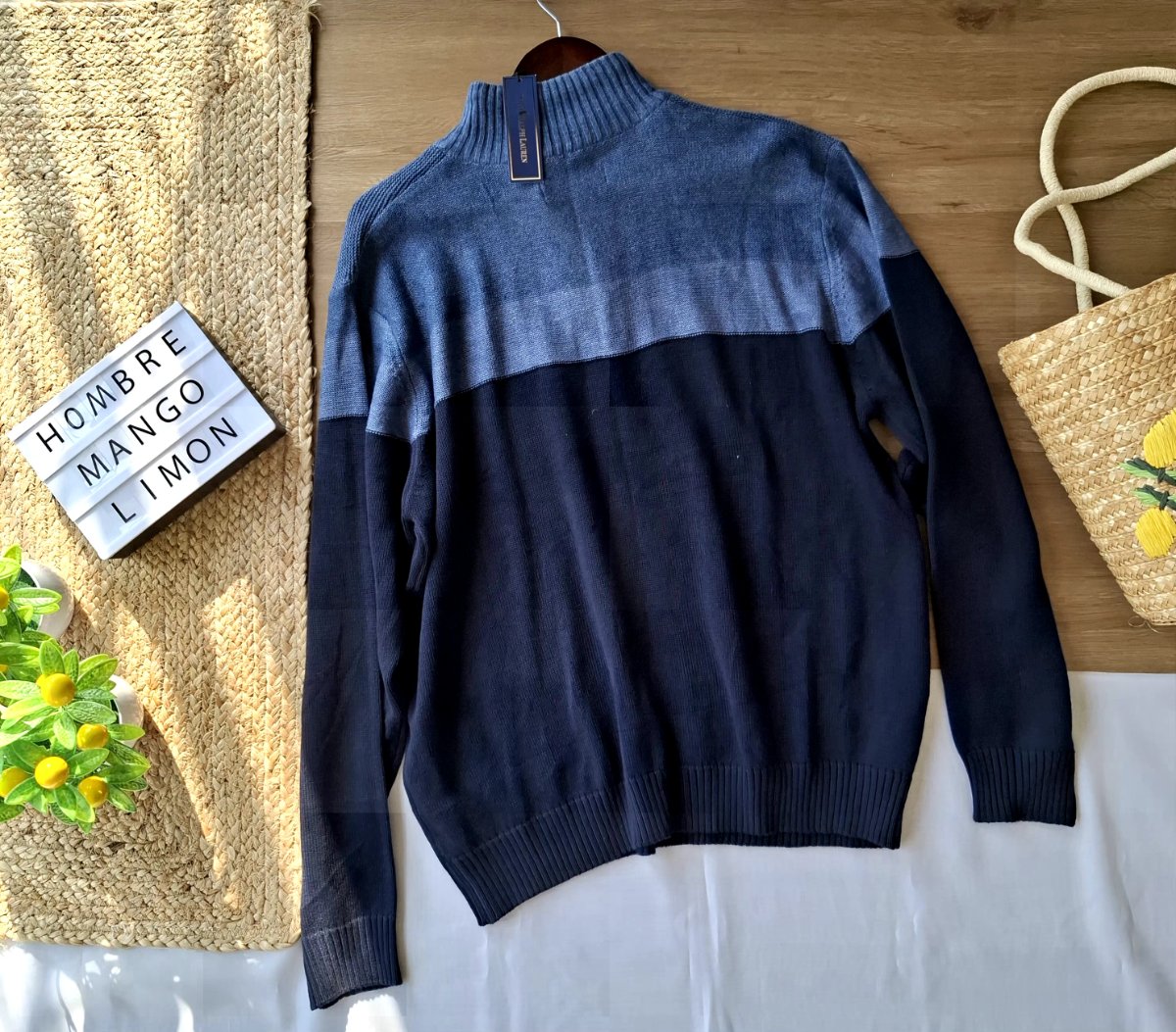 Suéter U.S. POLO ASSN. Blue Heritage — miniatura 3