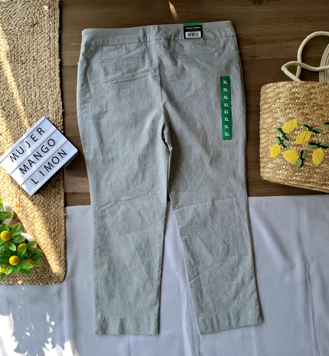 Pantalón HILARY RADLEY Gris Perla — miniatura 3