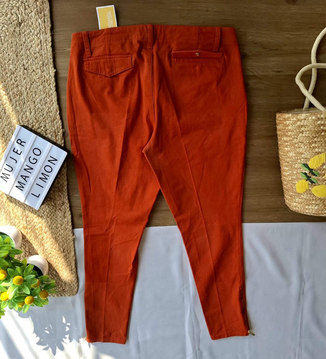 Pantalón MICHAEL MICHAEL KORS Terracota — miniatura 5