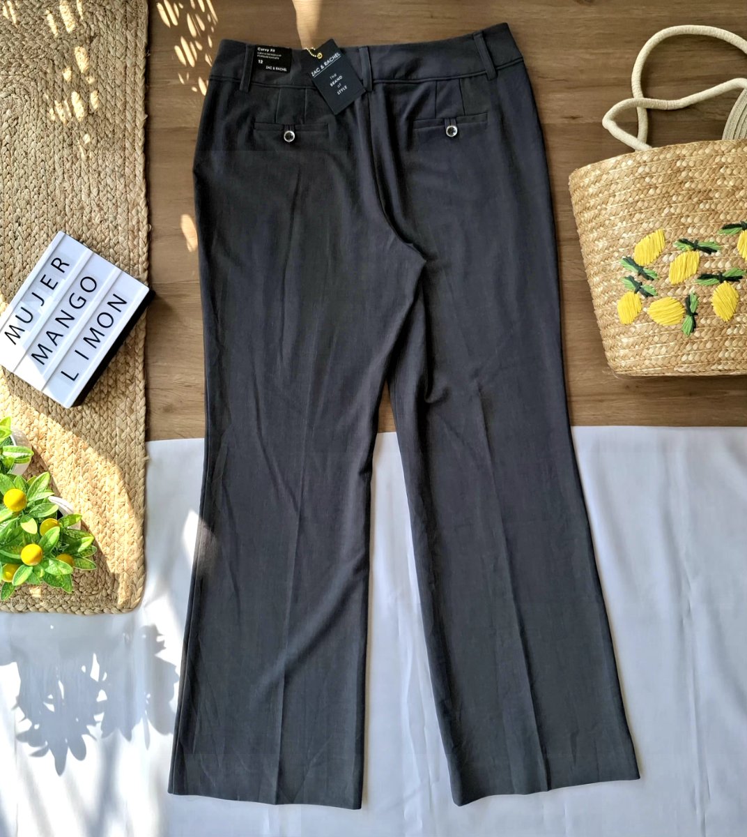 Pantalón ZAC & RACHEL Gris Ejecutivo — miniatura 4