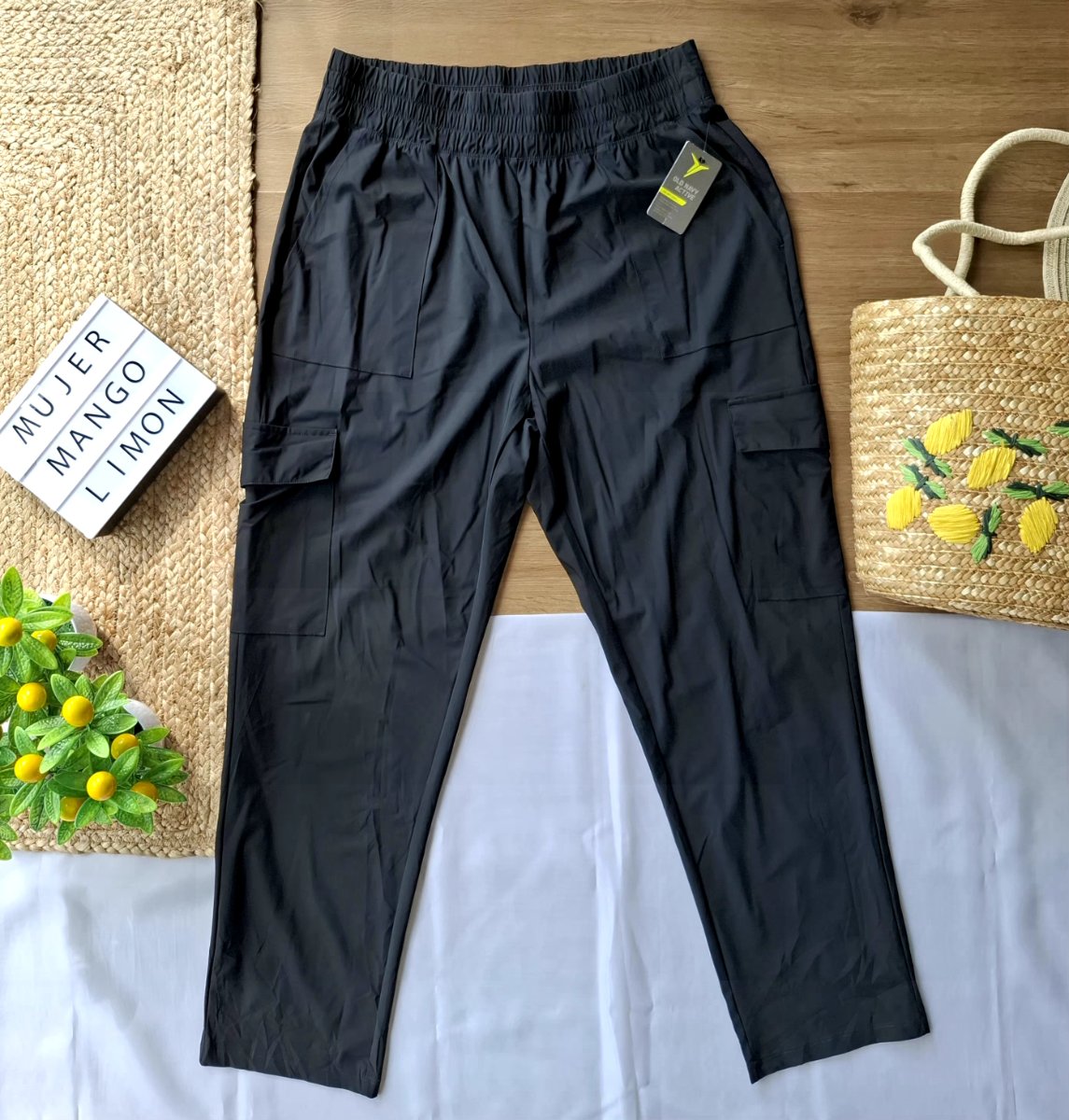 Pantalón OLD NAVY ACTIVE Black Cargo — miniatura 2