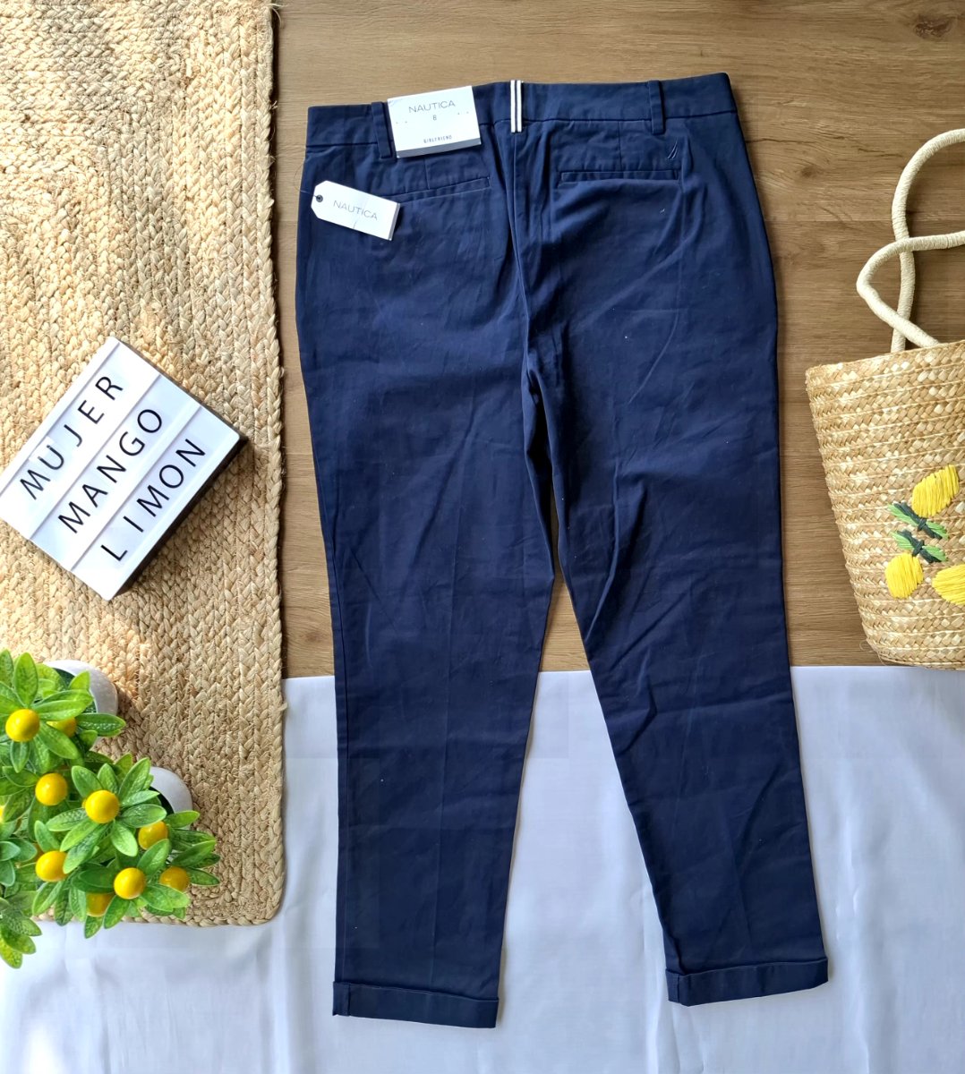 Pantalón NAUTICA Navy Girlfriend — miniatura 4