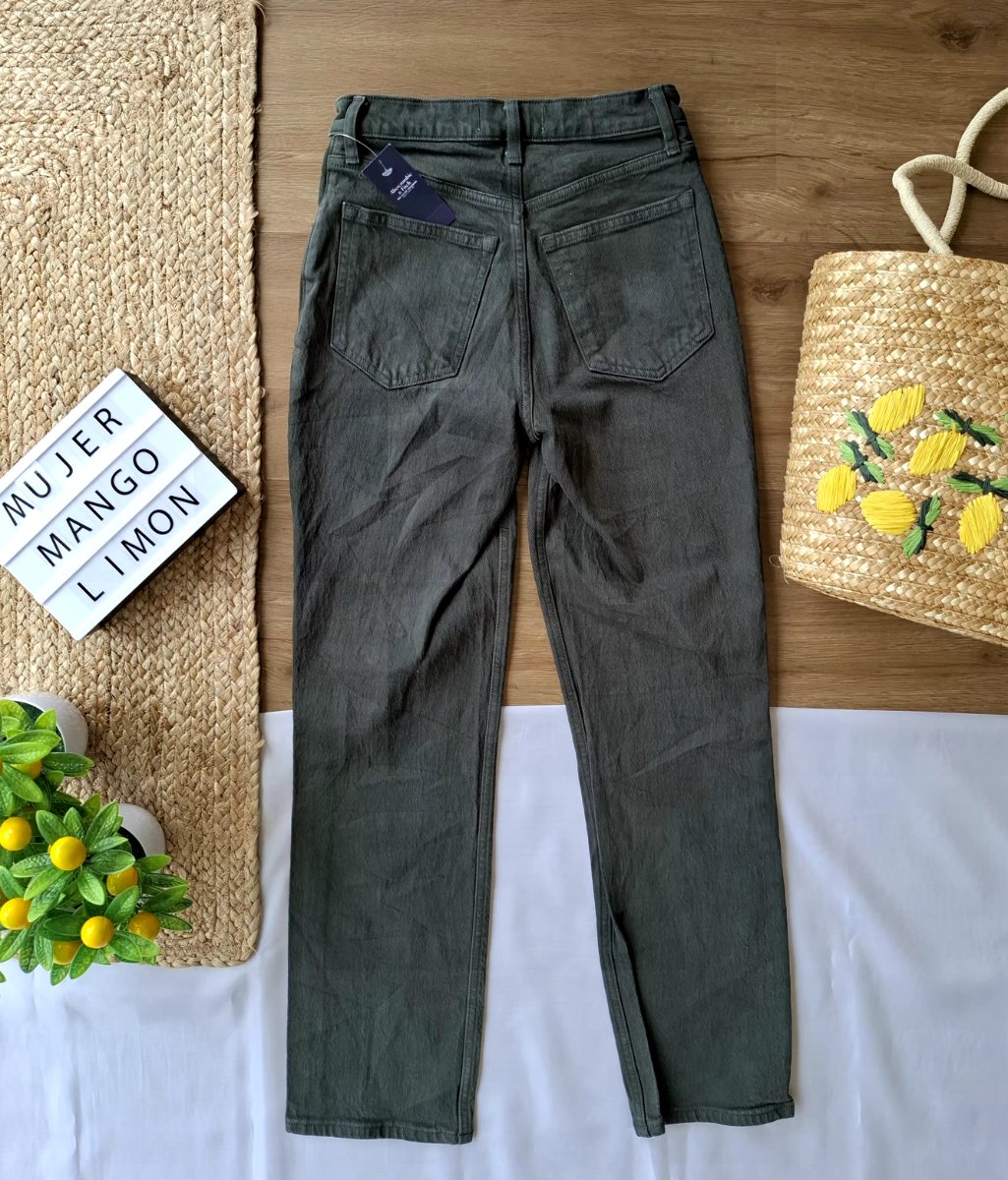 Jeans ABERCROMBIE & FITCH The Skinny Olive — miniatura 3