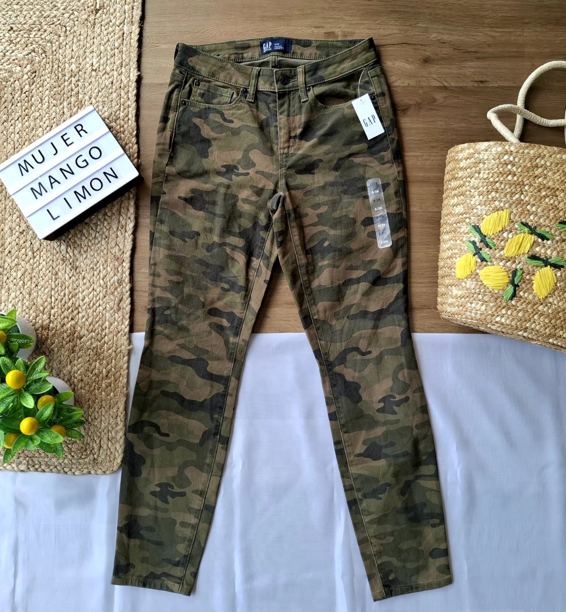 Jeans GAP DENIM Camo Curvy Legging — miniatura 2