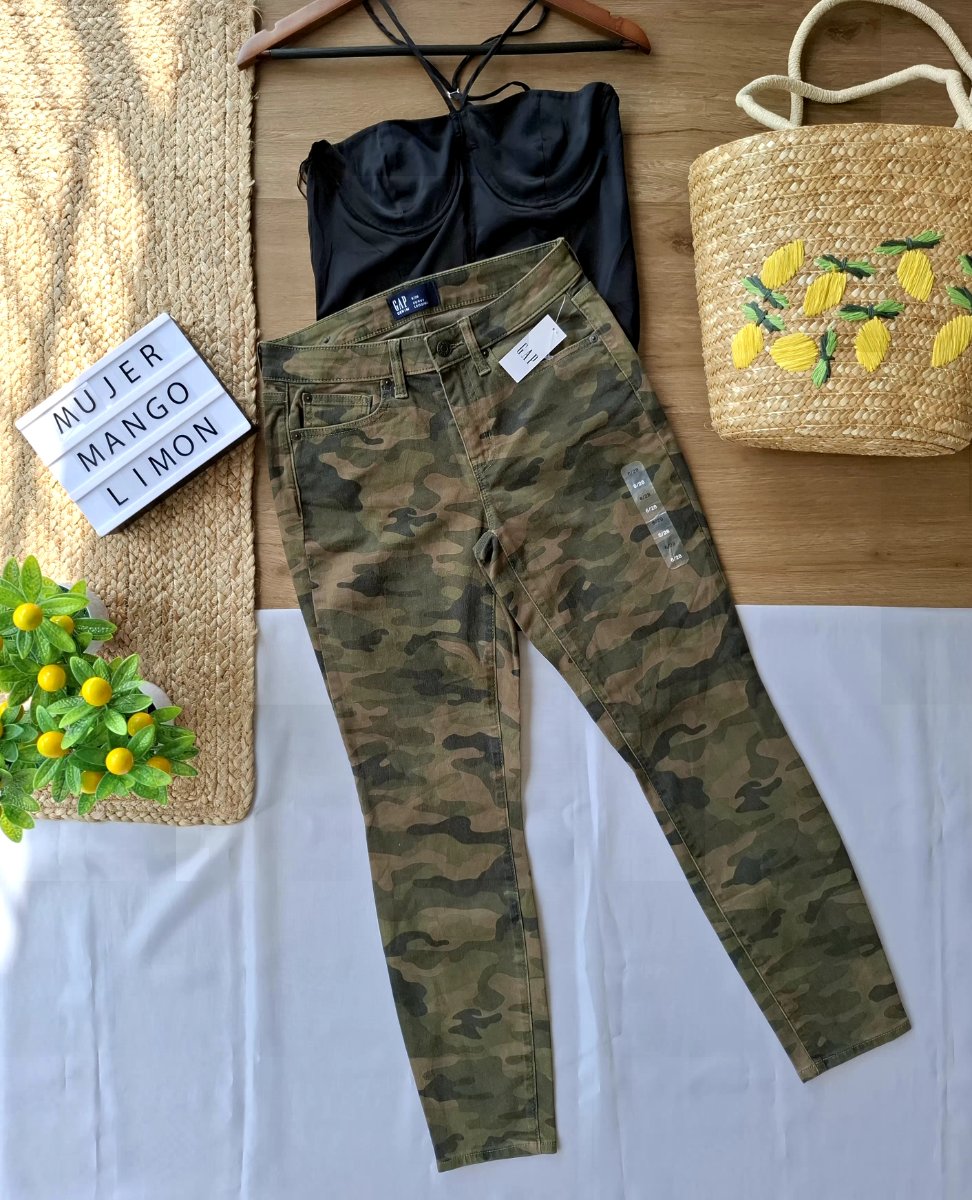 Jeans GAP DENIM Camo Curvy Legging — miniatura 5