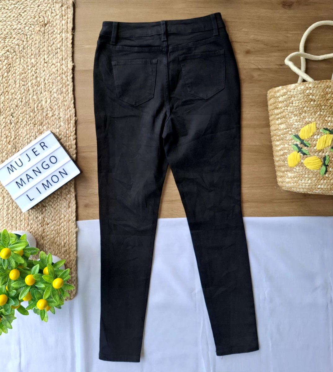 Jeans TIME AND TRU Black Essential — miniatura 3