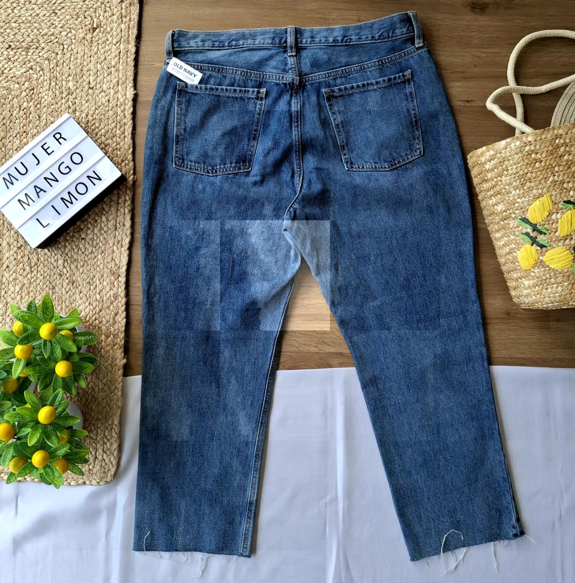 Jeans OLD NAVY Slouchy Distressed — miniatura 3