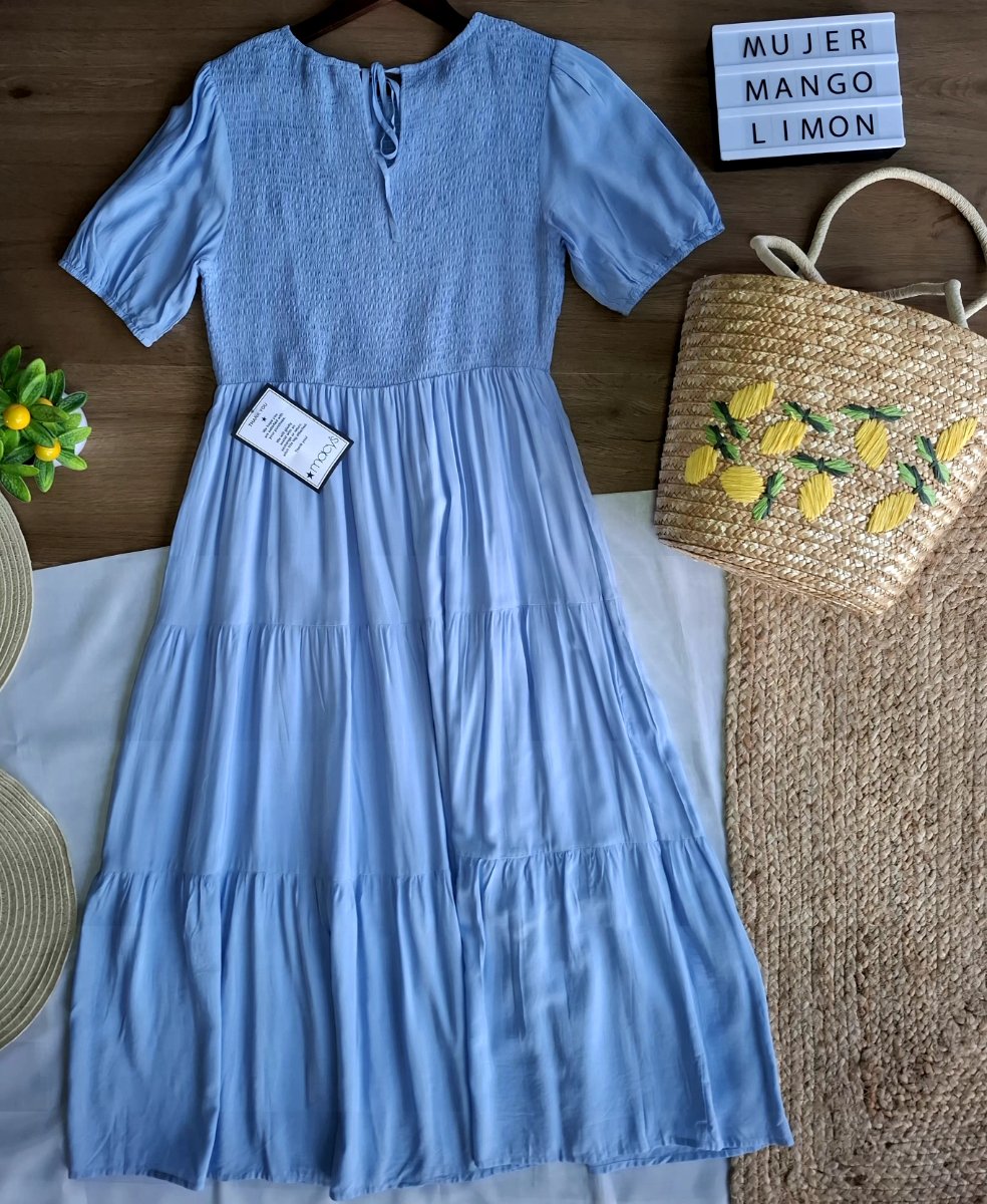 Vestido ZESICA Blue Romance — miniatura 3