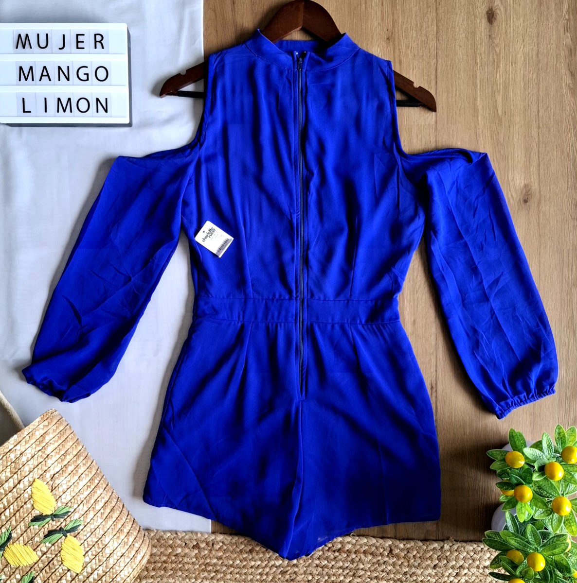 Romper CHARLOTTE RUSSE Zafiro — miniatura 4