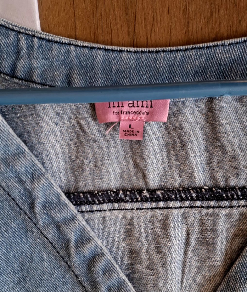 Vestido MI AMI Denim Capri — miniatura 4
