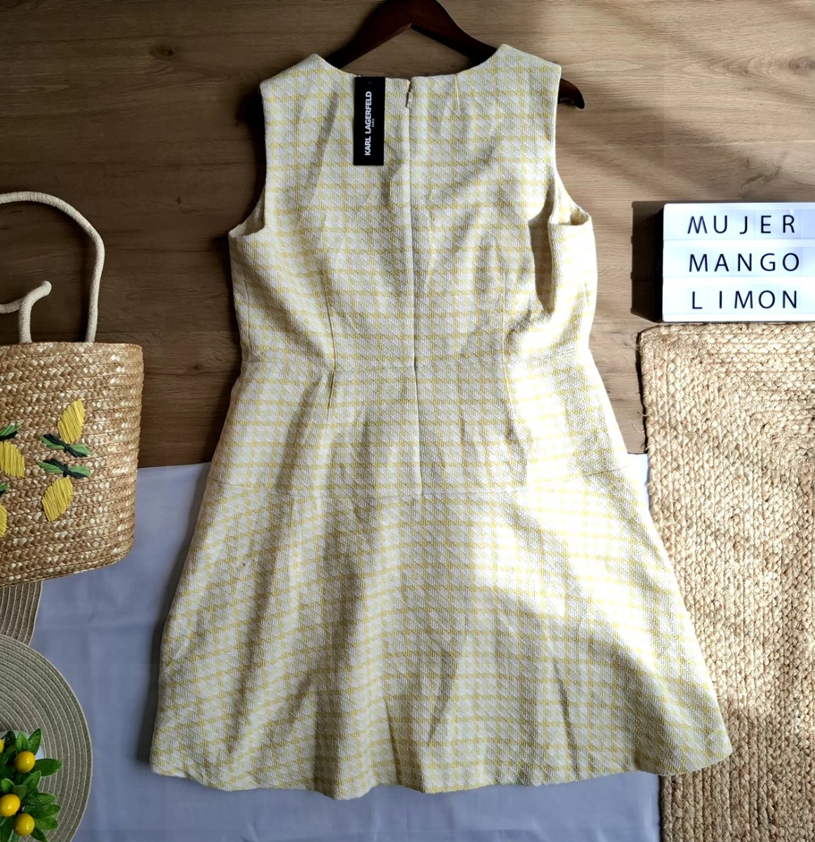 Vestido KARL LAGERFELD PARIS Bellini — miniatura 3