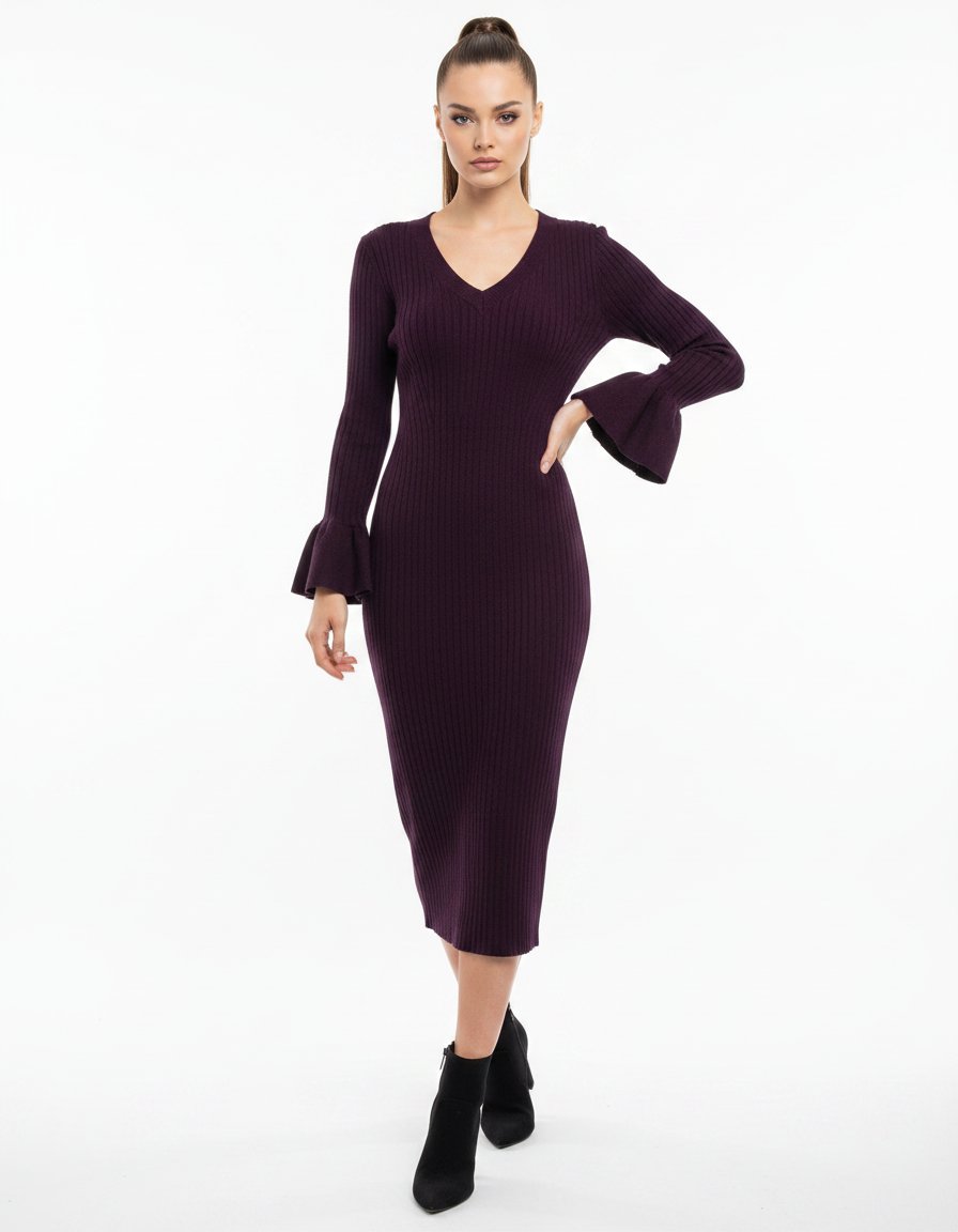 Vestido NEW York & Company morado