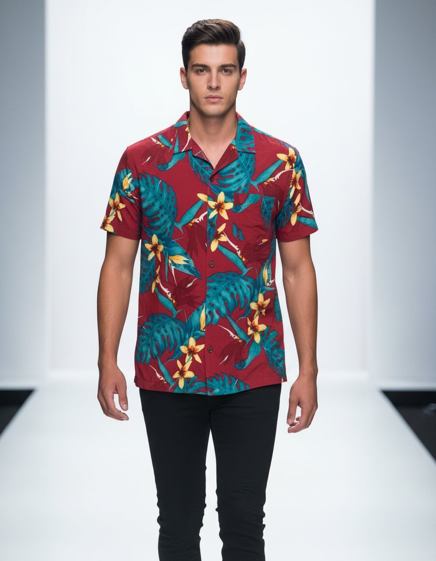 Camisa Hawaiana THE RESORT