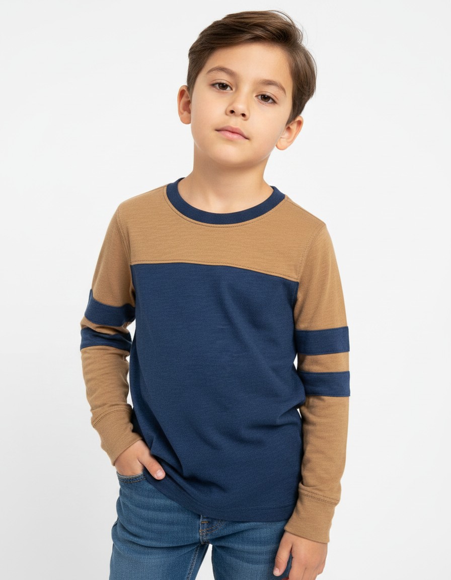 Camiseta OLD NAVY Bicolor Infantil