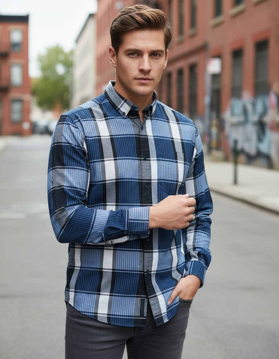 Camisa Cuadros Clásica CALVIN KLEIN