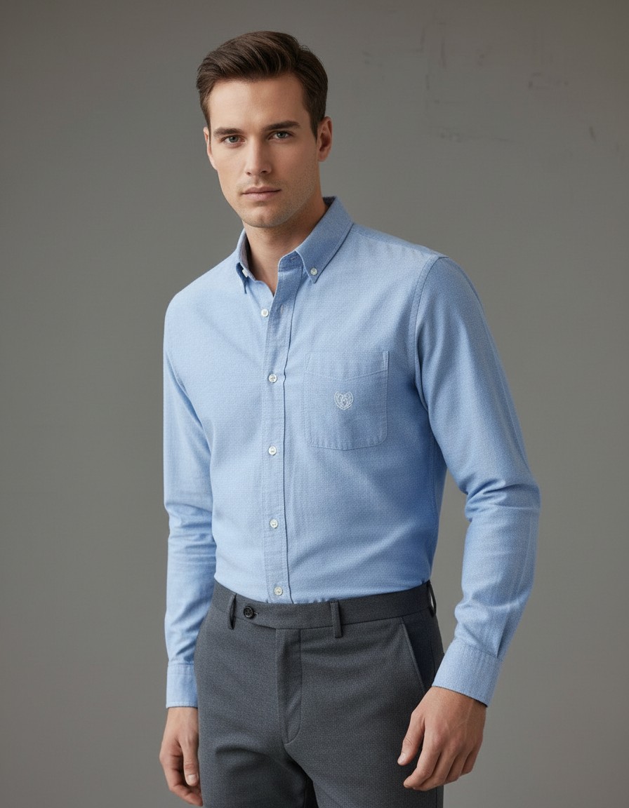 Camisa Oxford Azul Cielo CHAPS