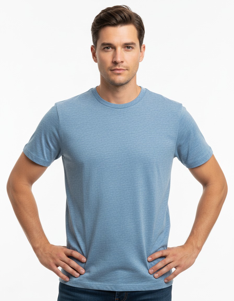 Playera OLD NAVY Azul Jaspeado