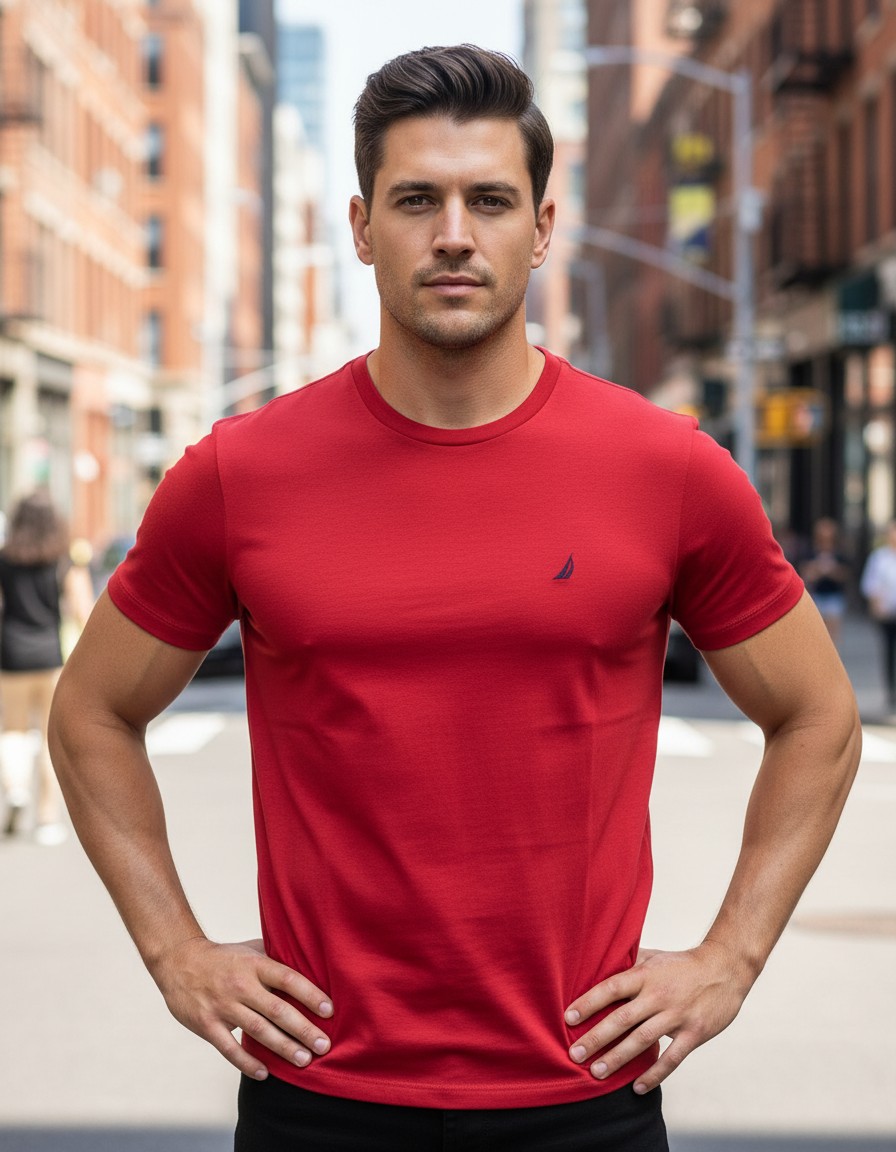 Playera NAUTICA Sleepwear Logo Tee