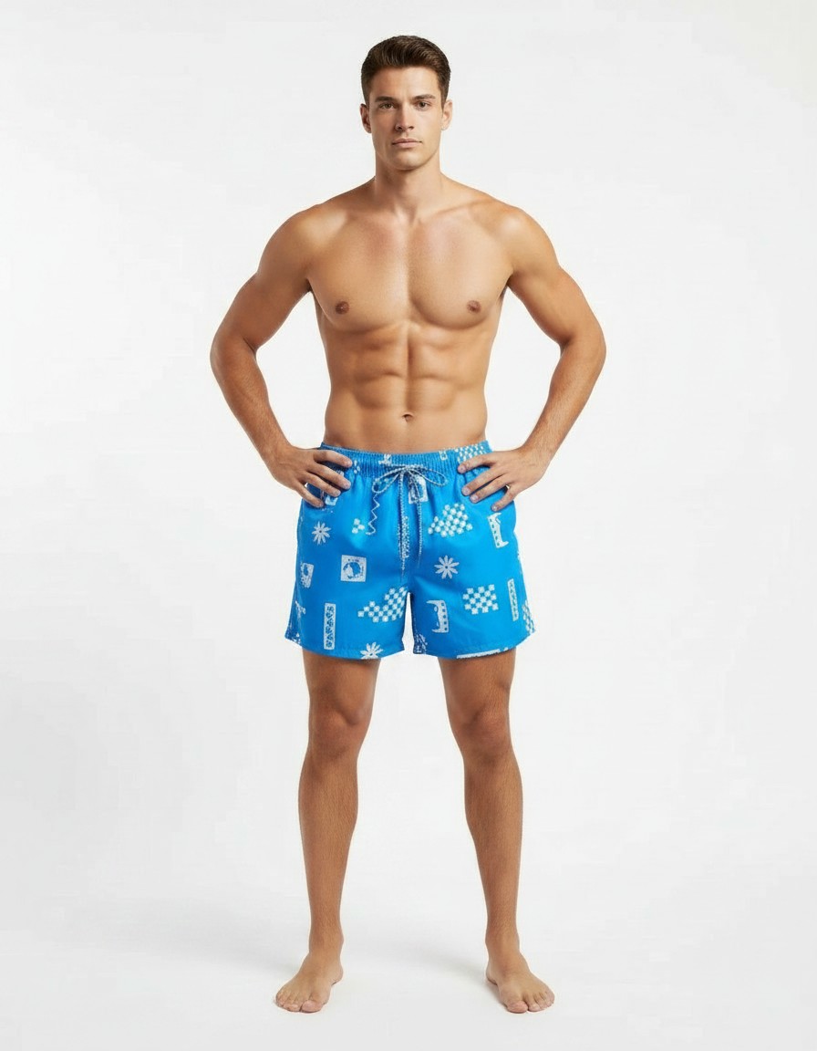 Short Playero GOODFELLOW Summer Blue — miniatura 2