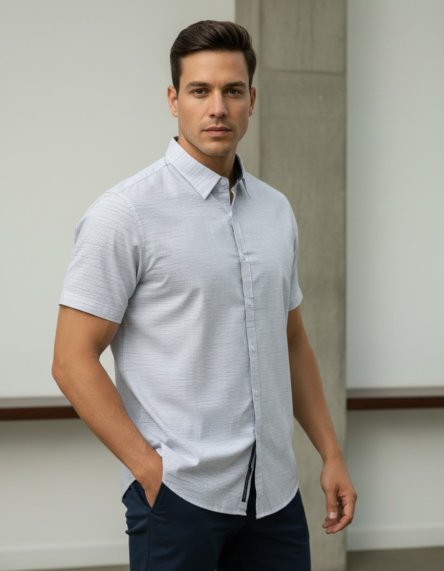 Camisa BEVERLY HILLS POLO CLUB Rayas Finas