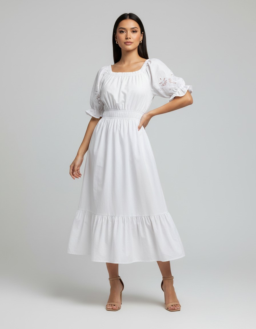 Vestido BENETTE LEPAGE Campesino