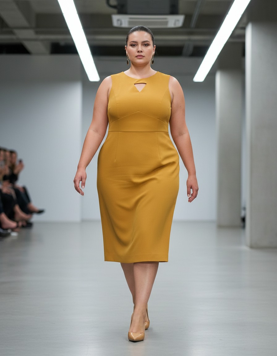 Vestido BLACK LABEL by EVAN-PICONE Camel Elegance