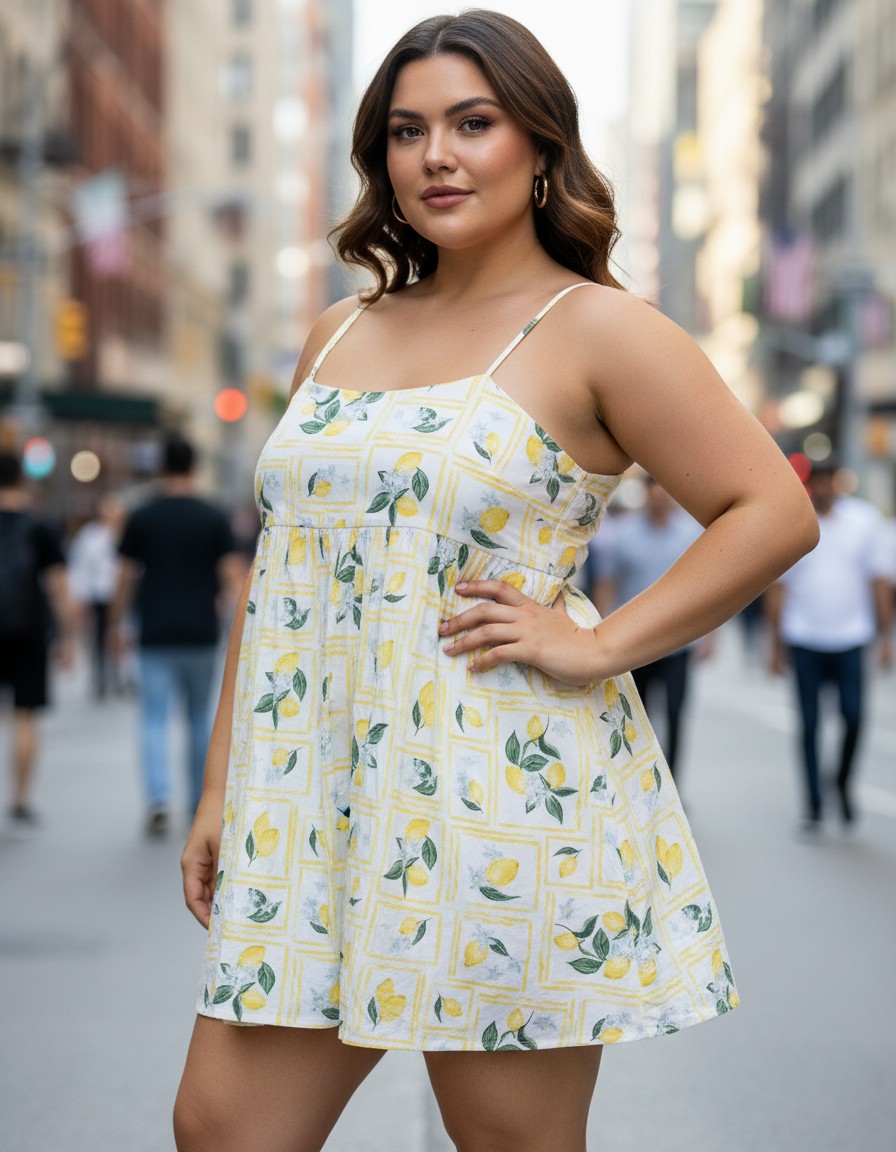 Vestido ARIZONA JEAN CO Lemon Garden