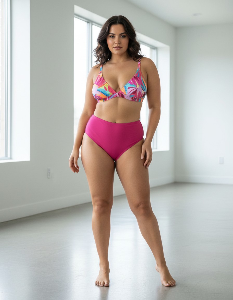 Bikini FRESHWATER Tropical Fucsia — miniatura 4