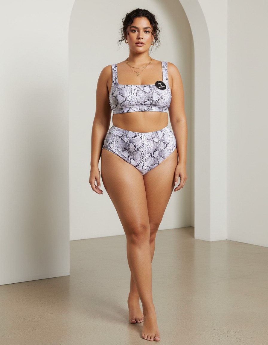 Bikini Animal Print Serpiente FOREVER 21