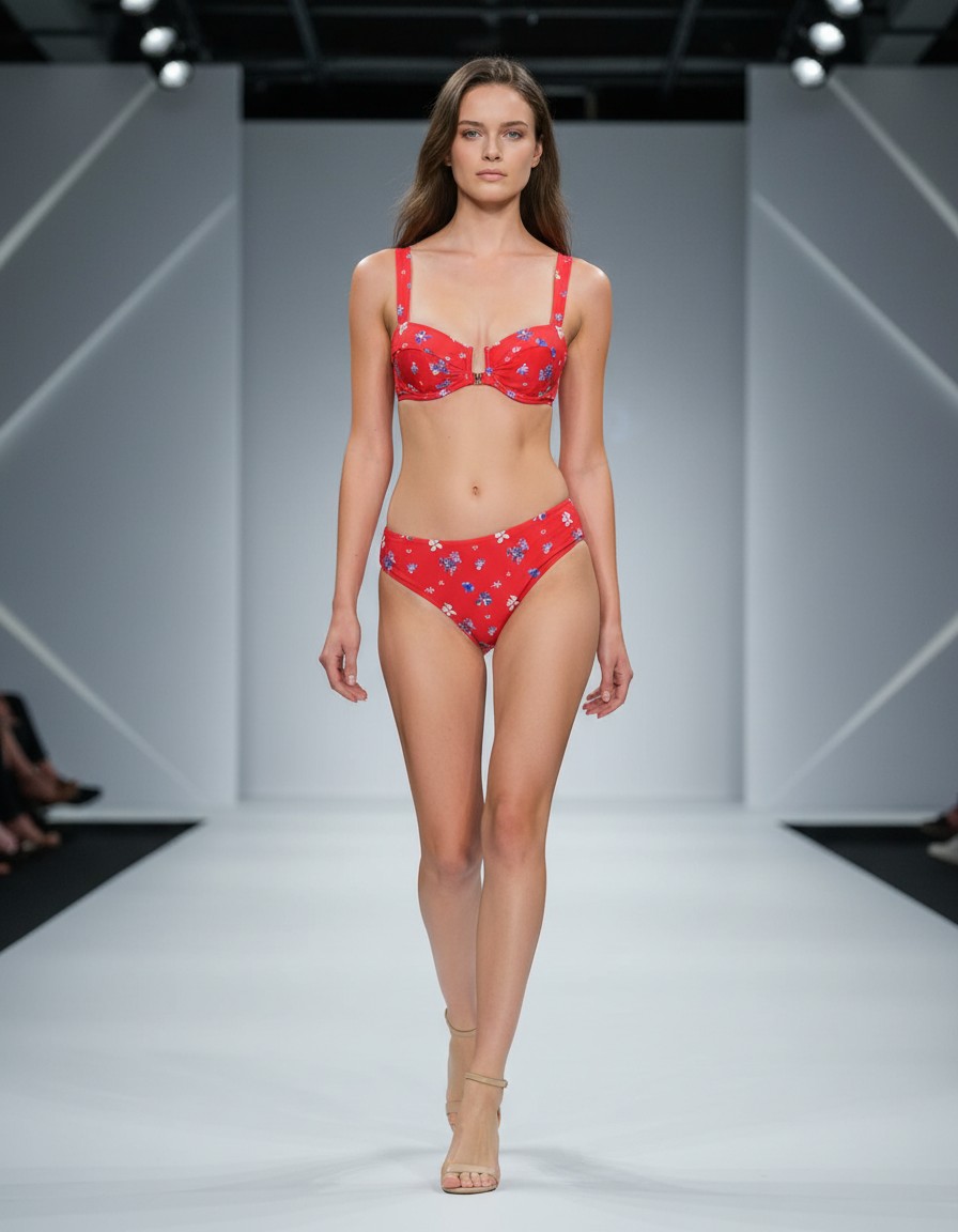 Bikini estampado floral CUPSHE