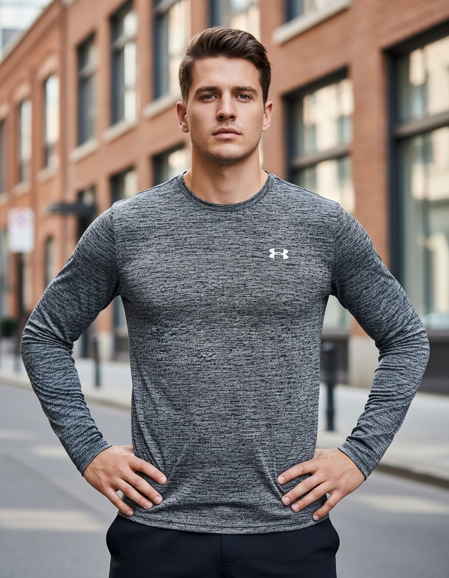 Playera Deportiva HeatGear UNDER ARMOUR Jaspeada
