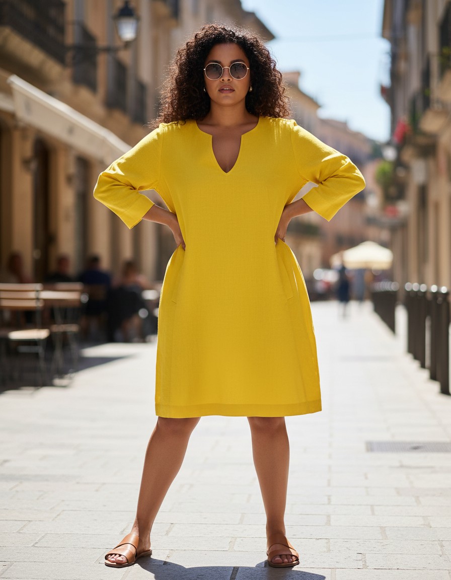 Vestido Soleil ZARA BASIC