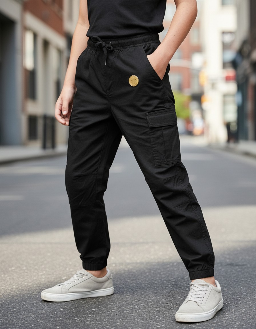 Jogger Cargo CAT & JACK Negro